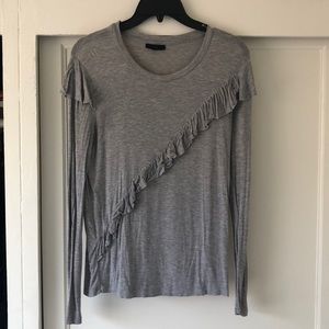 Heather grey Topshop top
